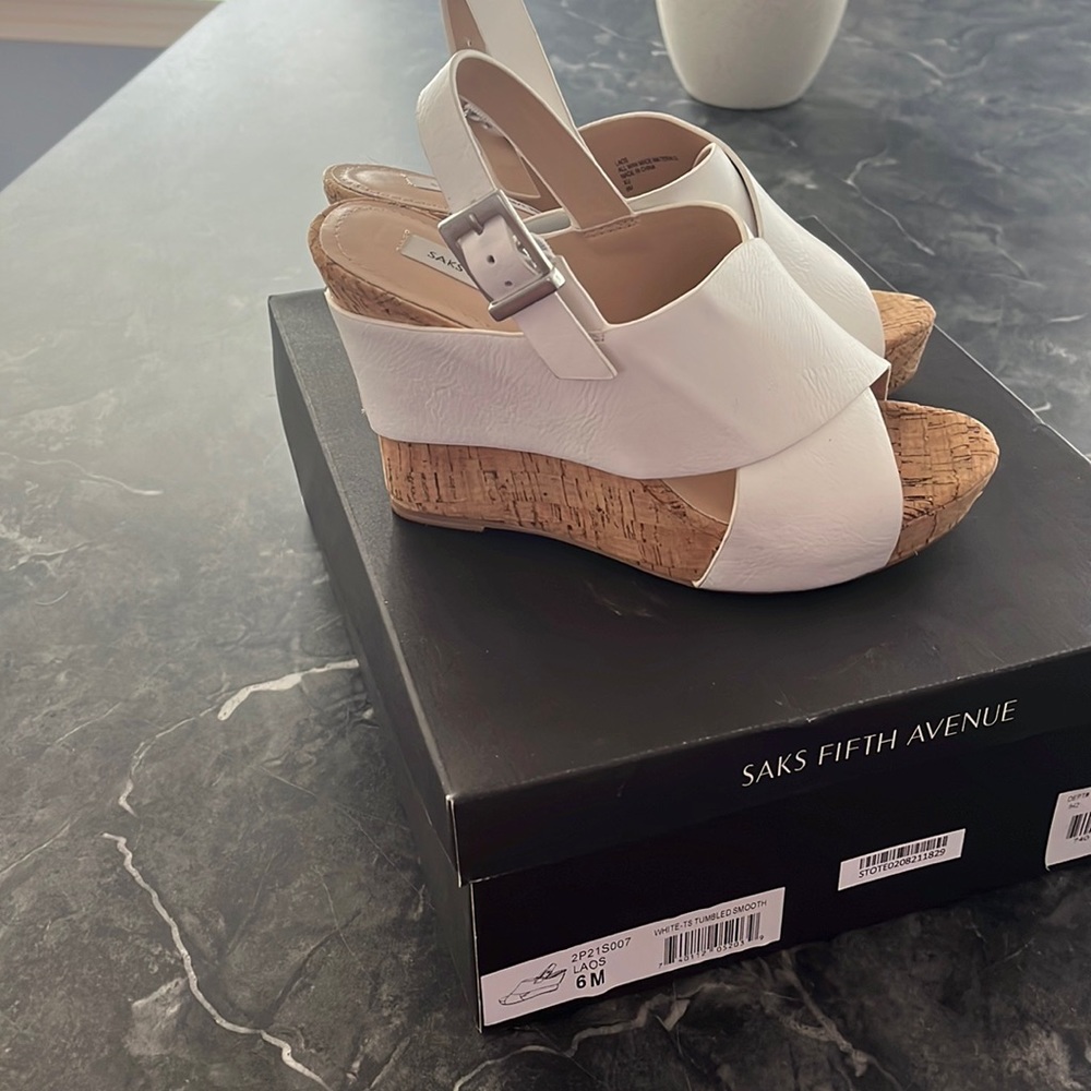New white wedges